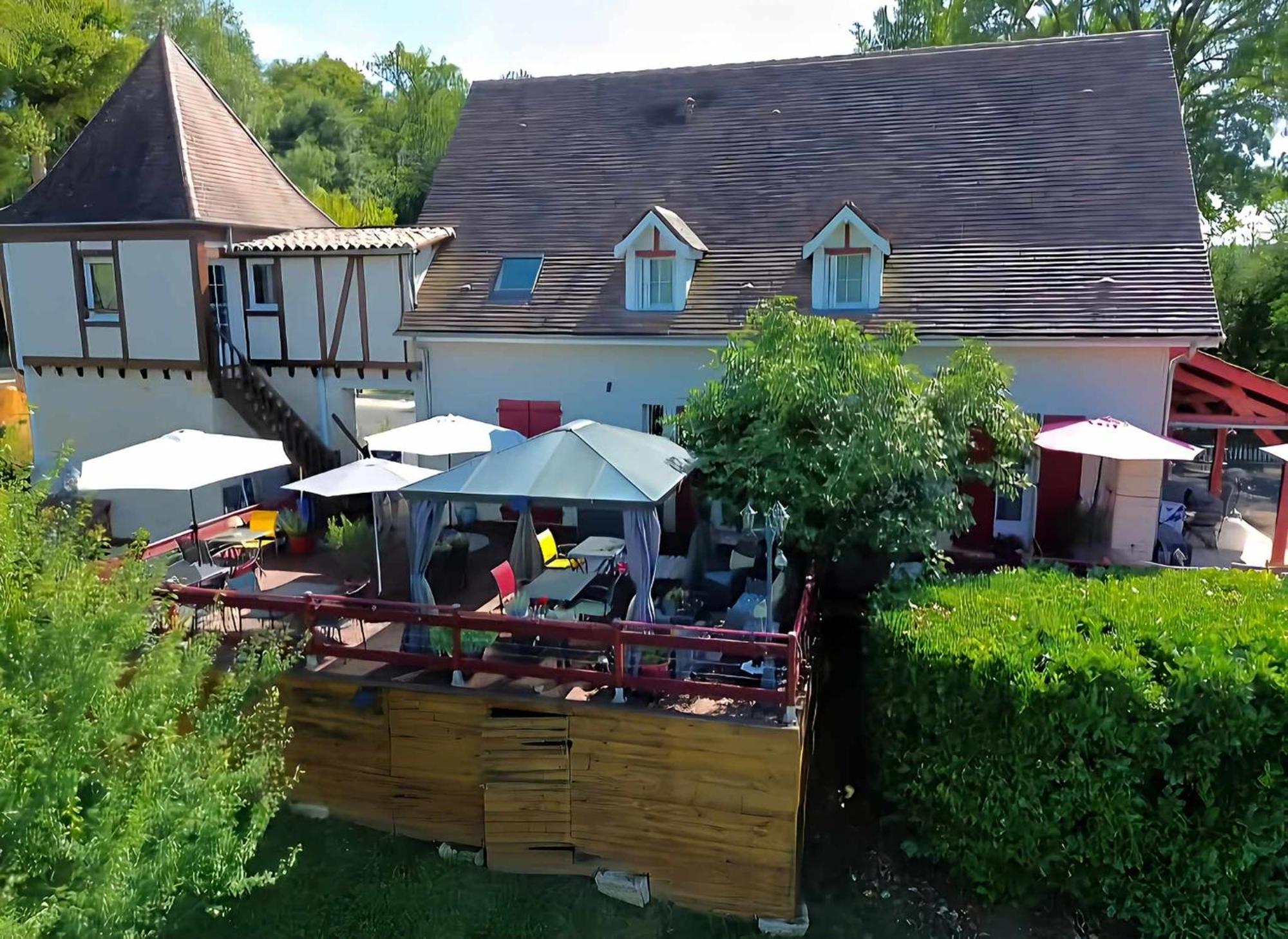 Hotel La Bayardine Sarlat Exterior foto